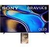 Sony K55XR80 55 Inch IMAX Enhanced Bravia OLED 4K HDR Google TV with 6 Year Amber Protection Plan (2024)