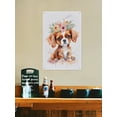 thumbnail image 5 of Rustic Metal Sign, Aluminum, 8 x 12 Inches, Adds a Fun, Cozy Touch to Your Living Room, Bedroom, or Kitchen with Watercolor Cavalier King Charles Spaniel Dog Design, 5 of 8