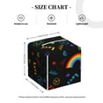 thumbnail image 3 of Goofa Cartoon Pride Lgbt Tissue Box Cover PVC Leather Tissue Holder Square Facial Tissue Case Facial Paper Organizer Dispenser for Bathroom, Vanity Countertop, 3 of 8
