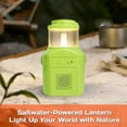 thumbnail image 5 of Salt Water Lamp Powered Emergency Lantern, No Batteries Required, Long-Lasting LED Light for Power Outage, Hurricane, Emergency Kit, Camping & Survival Gear (Green)$$Sport & Recreation Other, 5 of 9