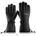 thumbnail image 3 of Soidarity Guantes de invierno Dulce regalo Resiliencia Mitones para exteriores Suministros de ciclismo ajustables Equipo deportivo Ropa de ciclismo Ciclismo Negro/L Soidarity OD025879-08, 3 of 6