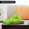thumbnail image 2 of Tripumer 6 Pcs Plastic Lifelike Fake Fruit Apple Fake Apple Artificial Fruits Apple Faux Apple for Home Kitchen Cabinet Decor Photography Prop Green, 2 of 8