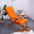 thumbnail image 2 of Lounger Cushion Soft Replacement High Seat Pad With Fixation Strap Large Rocking Chair Bench Pad Forfanceye, 2 of 4
