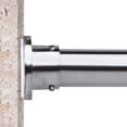 thumbnail image 1 of Room/Dividers/Now Tension Curtain Rod - Tension Window Rod - Bedroom, Kitchen Rod - Long, Heavy Duty, Adjustable Extension Curtain Rods By Room Dividers Now (28-50 Inches, Silver), 1 of 5