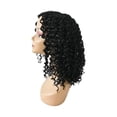 thumbnail image 1 of Peluca de cabello corto rizado con punta media, de moda, natural, con alambre de alta temperatura, de 14,17 pulgadas de largo, para uso diario de mujer., 1 of 4