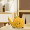 thumbnail image 1 of Llavero colgante de peluche naranja, juguete de peluche decorativo, bonito abalorio para bolso de fiesta, llavero de muñeco de para regalo de niños., 1 of 8