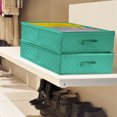 Storage Closet Organizer Teal, (2 Pack)