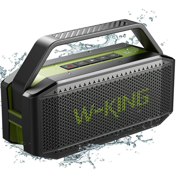 Bluetooth Speakers Loud, WKing 60W Portable Speaker with Rich Bass