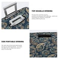 thumbnail image 4 of Haiem Indian Paisley 2 Luggage Cover Printed Suitcase Covers for Luggage Elastic Washable Suitcase Protector Fits 18-32 Inch Luggage-Small, 4 of 8