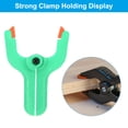 thumbnail image 3 of Uxcell 2 Inch Spring Clamps, 8 Pack Plastic Flexible Anti Slip Strong Clips, Green, 3 of 7