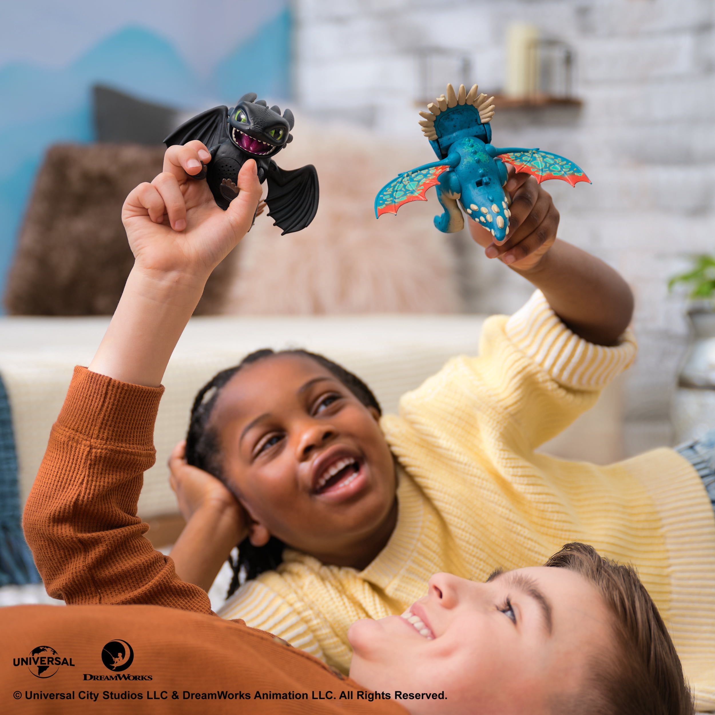 Dreamworks Dragons, How to Train Your Dragon, Roaring Minis Deadly Nadder, Interactive Dragon Toy with 25 Sounds, Kids Toys for Boys & Girls Ages 4 & up