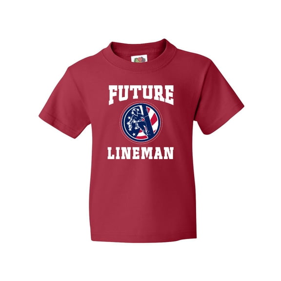 Inktastic Future Lineman Youth T-Shirt