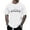 White, variant on PEASKJP Classic Tees for Men Mens Graphic Novetly T-Shirt Short Sleeve Tees Casual Comfort Soft Crewneck Tshirts (Dark Gray,3XL)