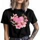 thumbnail image 3 of Camisetas para hombre, camisetas casuales de manga corta con estampado de flores y amor para San Valentín, camisetas gráficas para adolescentes, niños y hombres., 3 of 8