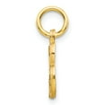 thumbnail image 2 of 14K Yellow Gold Charm Pendant Themed 17 mm 10 Initial B, 2 of 3