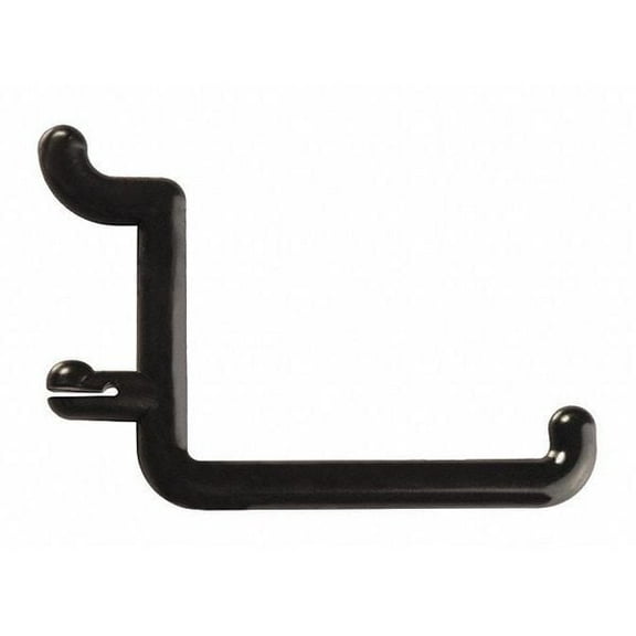 Functionaire Locking Pegboard Hooks,1/4 in. dia,PK25 25-FH4-4