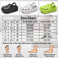 thumbnail image 7 of Gardener Platform Clogs Fashion Beach Sandals Slippers for Women Comfortable Slip On Garden Shoes, 7 of 7