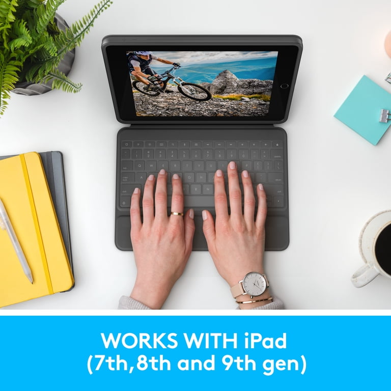 Logitech Rugged Folio Keyboard Case with Smart Magnetic Latch