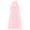 Pink, variant on iiniim Kids Flower Girls Ruched Chiffon Junior Bridesmaid Dress Halter Neck Beaded Wedding Party 6-16