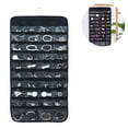thumbnail image 1 of Organizador de pared para joyas con 80 bolsillos transparentes-negro Sincero Hogar, 1 of 1