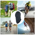 thumbnail image 3 of Unique Bargains 1 Pc Ice Silk Solid Color Balaclava Face Mask Navy Blue, 3 of 5