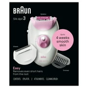 Braun Silk-epil 3 3-270, Epilator for Women for Long-Lasting Hair Removal