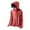Brick Red, variant on Ice Cool Skin Layer with Detachable Brim Lightweight Breathable Sun Shield Jacket for Spring Summer Light Blue M