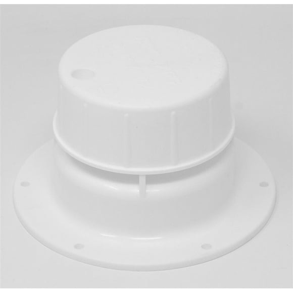 LaSalle Bristol Bouchon de Ventilation 74557 s'Adapte aux Tuyaux de Diamètre Extérieur de 1 Pouce à 2 Pouces; 1-1/2 Pouce; Blanc; Plastique Résistant aux Intempéries; avec Base; à Visser