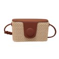 thumbnail image 1 of Bolsa De Hombro Bolso de hombro compuesto para mujer, correa ajustable, paja, duradero, viaje de compras para mujer Ehuebsd Para Estrenar, 1 of 5