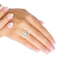 thumbnail image 2 of Natural Mother Of Pearl Ring 925 Sterling Silver Handmade Jewelry, 2 of 5