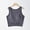 🔥 Gray, variant on Sleeveless Shirts for Women with Built in Bras Loose Fit Womens Tops Summer Solid Color Crew Neck Spaghetti Strap Clothes Breathable Streetwear for Summer and Hot Weather Gray M