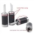 thumbnail image 5 of 40 Uds.Enchufes Banana Hi-End HIFI DIY Fibra de Carbono Chapado en Cobre Rodio Conector de Audio Eléctrico Conector Banana, 5 of 5