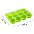 thumbnail image 2 of Molde para muffins de silicona Apuakthei, molde para muffins antiadherente de 12 tazas, molde para muffins gigante, molde para muffins de silicona, molde para muffins sin BPA para hornear muffins,, 2 of 5