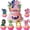NXH128, variant on 13 PCS One Piece Birthday Party Supplies, Cake Decorations for Birthday Party Decorations Theme Birthday Party Supplies