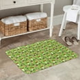 thumbnail image 7 of Sikiie Cute Green Frog Print Flannel Anti-slip Floor Mat 16x24in, Thickened Dustproof Entrance Door Mat Floor Mat for Kitchen, Bathroom, Laundry Room, 7 of 7