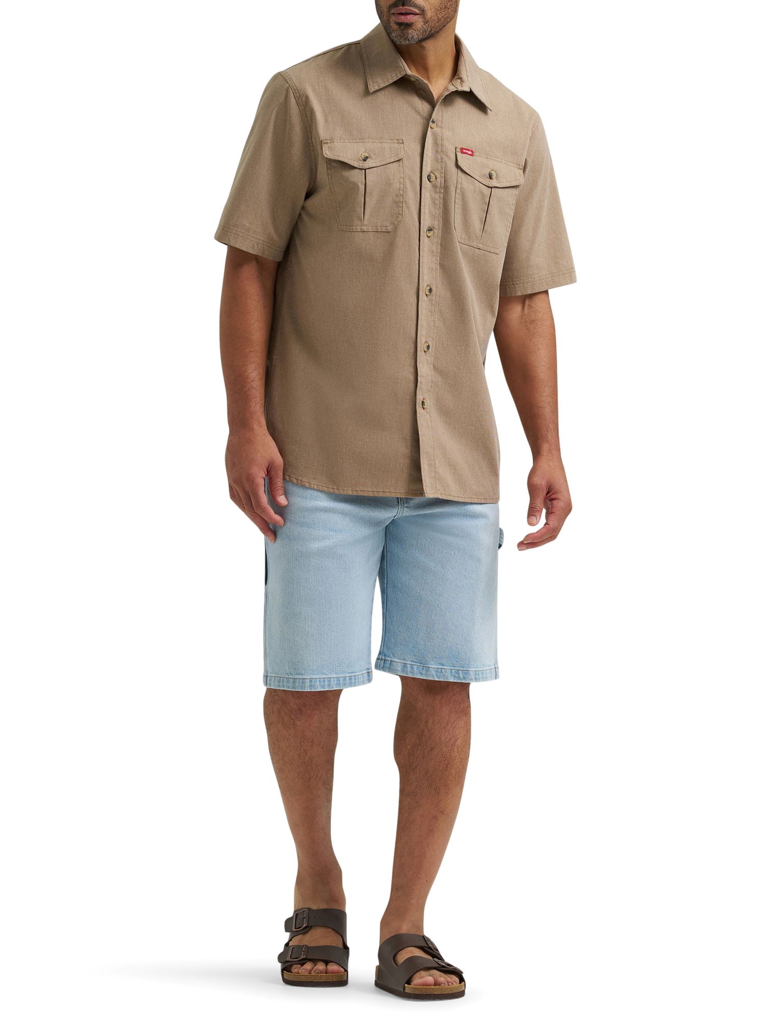 Wrangler Men's and Big Men's Relaxed Fit Carpenter Denim Short (30-50)