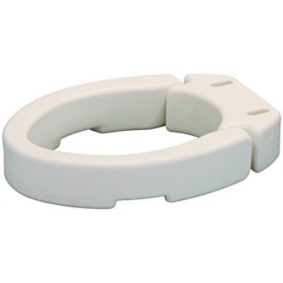 NOVA Medical Products Hinged Toilet Seat Riser Lift Up and Down