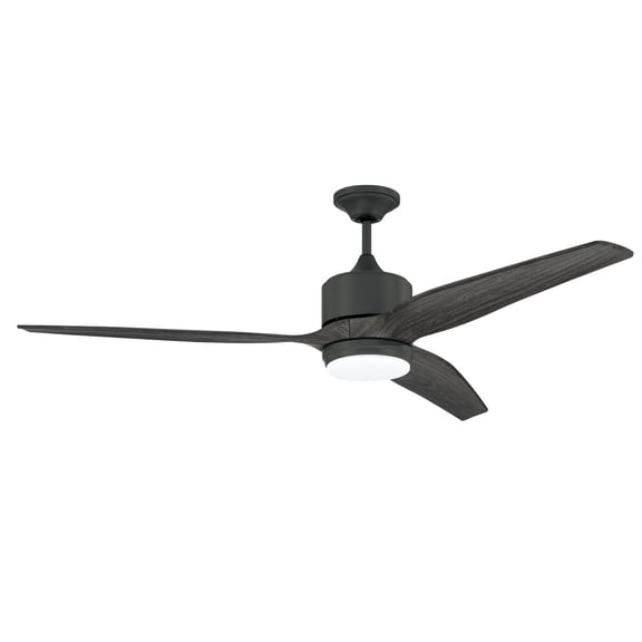 Force XL 60 in. Dark Graphite Ceiling Fan w/ Integrated LED Light Kit & Remote Control Included