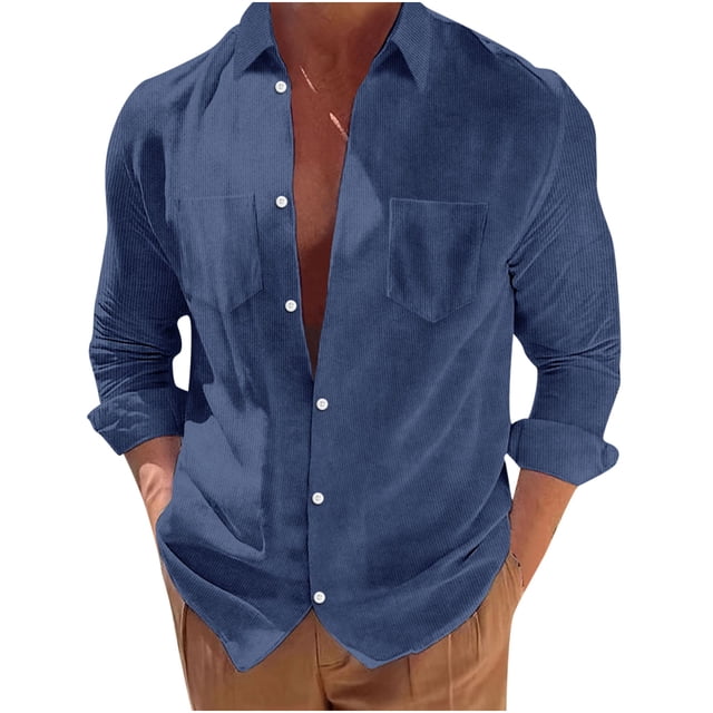 RKSTN Cardigan pour Hommes Mode Décontractée Col Rabattu Chandail en Molleton Col Uni Manches Longues Hauts en Coton Décontractés et Élégants pour l'Automne