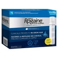 thumbnail image 1 of Nouveau! Men's ROGAINE Mousse de Minoxidil 5 % pour le Traitement de la Perte de Cheveux et de l'Amincissement, Approvisionnement de Six Mois 6 x 60 g, 1 of 2