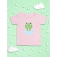 thumbnail image 3 of Cute Little Frog Bubble Bath T-Shirt Infant -Image by Shutterstock,  12 Months, 3 of 4