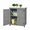Gray, variant on Outdoor Garden Potting Bench, Wooden Garden Workstation with Storage Cabinet, Waterproof Tool Shed with Metal Tabletop for Horticulture, Gray