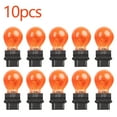 thumbnail image 1 of 10 Pack 3157 Clear And Amber Tail Signal Brake Light Bulbs B, 1 of 10