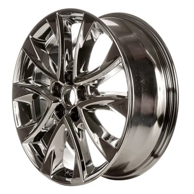 KAI 19 X 7 Reconditioned OEM Aluminum Alloy Wheel, Light Pvd Aftermarket Chrome, Fits 2013-2015 Mazda CX5