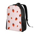 thumbnail image 2 of Disketp Strawberry Mochila Unisex de Apertura Lateral Completa, Mochila para Laptop para Escuela, Trabajo y Viajes, 2 of 8