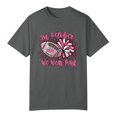 thumbnail image 4 of YDLCAFD Chemises à Manches Courtes pour Femmes Col en V avec Poche Mode Décontractée Haut Col Rond T-Shirts Été Manches Courtes Décontracté Imprimés T-Shirts Haut, 4 of 4
