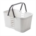 thumbnail image 1 of Cesta de Ducha de Plástico con Asas, Cesta de Almacenamiento para Piscina y Playa, Color, 1 of 5