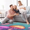 thumbnail image 4 of Jellyfish Polyester Kitchen Rug – Durable Floor Mat for Kitchen – Comfortable Cushioned Rug for Standing –Kitchen Mat for Home and Office – Modern Kitchen Decor, 4 of 6