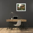 thumbnail image 3 of Borelli, Guido 18x15 White Modern Wood Framed Museum Art Print Titled - Ultime luci dalle finestre, 3 of 4