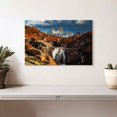 thumbnail image 2 of Elephant Stock Mount Fitz Roy In Fall Wall Art - Horizontal Canvas Wall Art - Living Room Wall Decor - Photography Nature Canvas - Brown And Blue Decor - 12" x 8", 2 of 4
